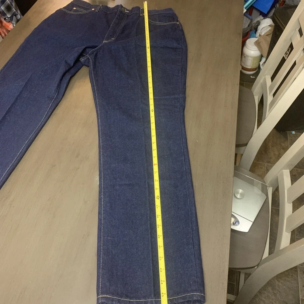 NWT VTG 90's LEE RIDERS DENIM MOM JEANS WOMENS SZ 38 HIGH WAIST SUPER RARE NEW! - Picture 11 of 15